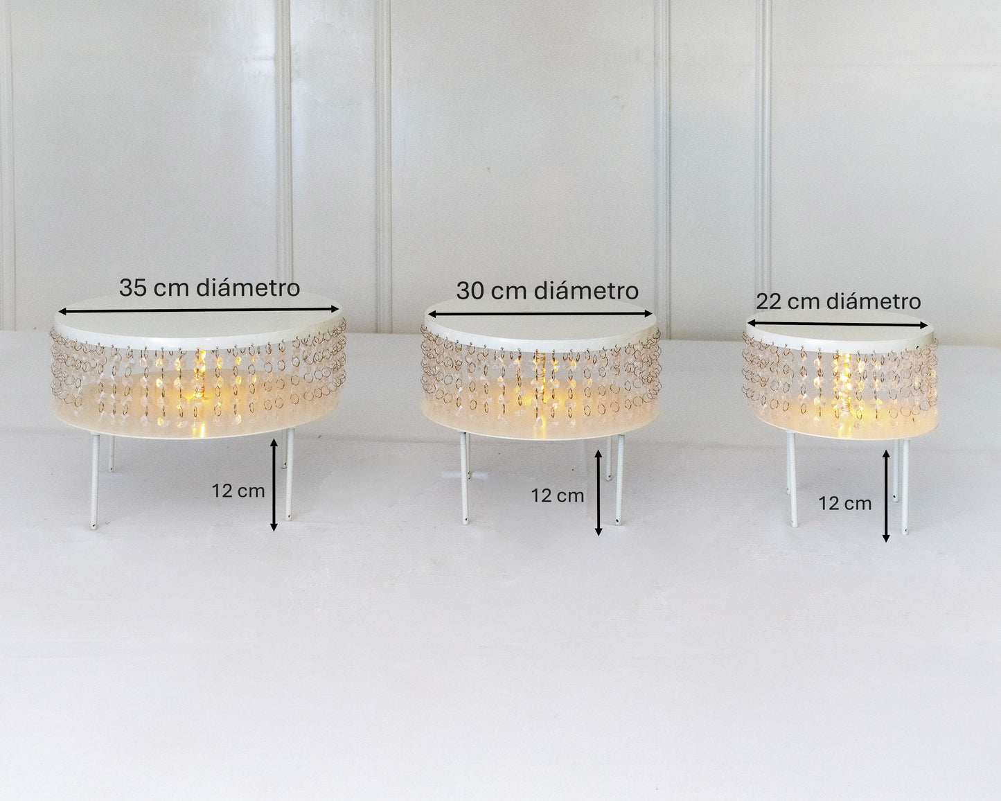 Juego de separadores decorativos