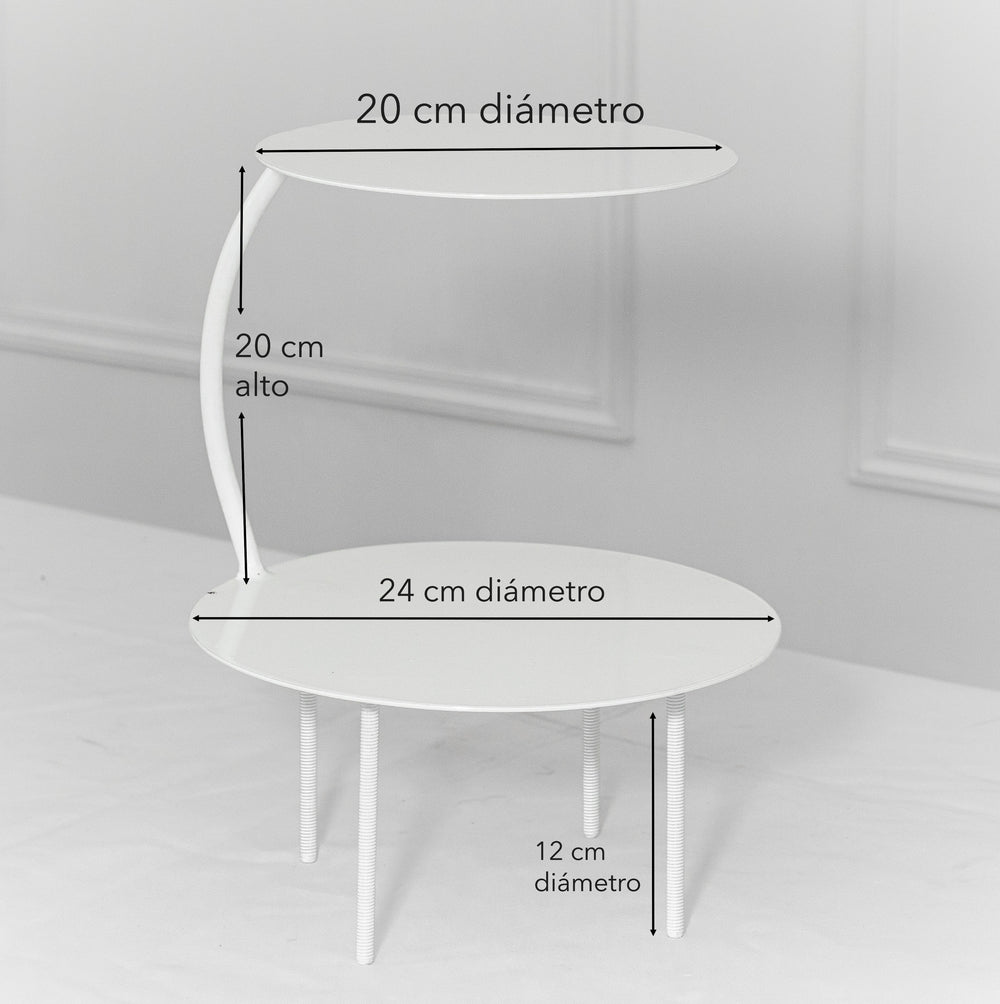 Separador Flotante blanco