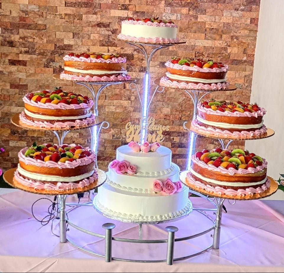 Clarines de 7 con luz