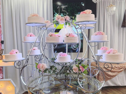 Carruaje cenicienta de 15 con luz