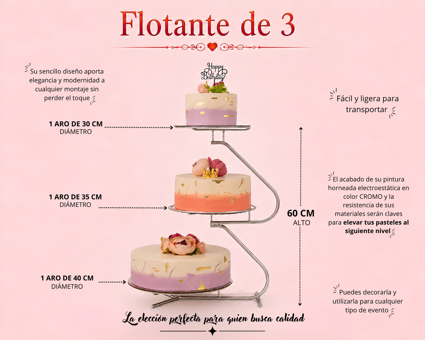 Flotante de 3