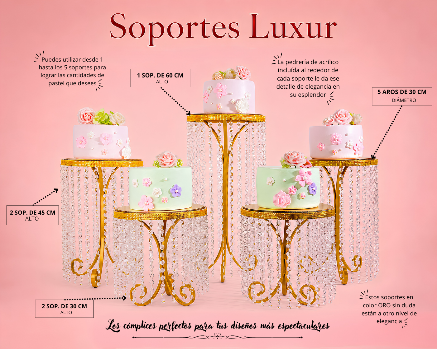 Soportes Luxur Envío express