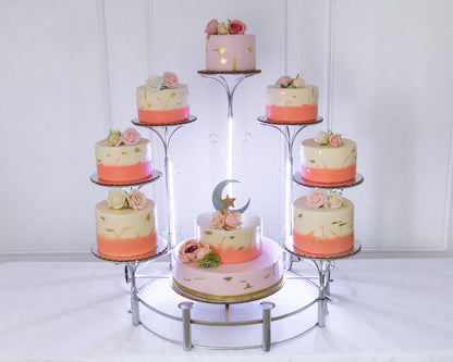 Clarines de 7 con luz