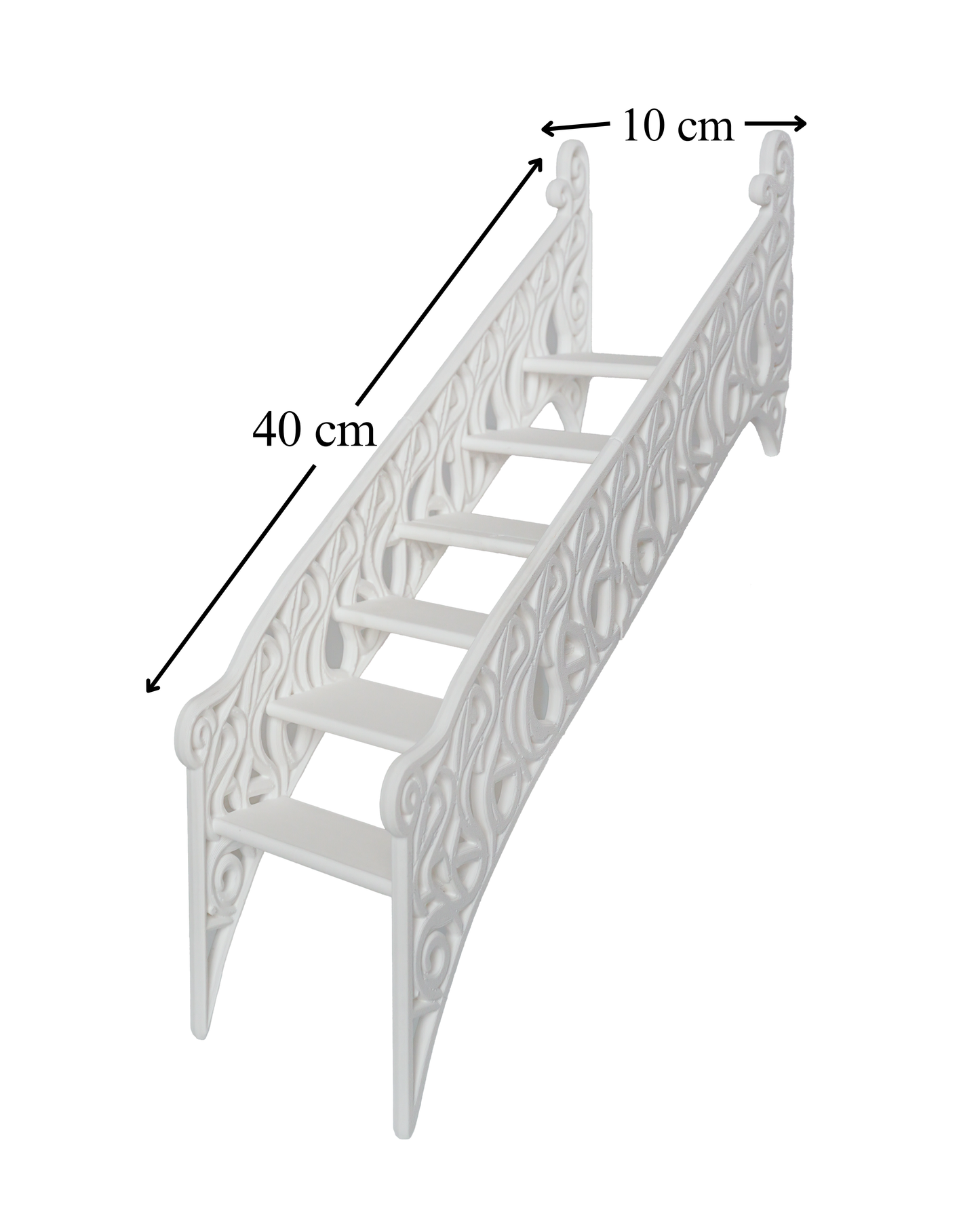 Par de escaleras decorativas