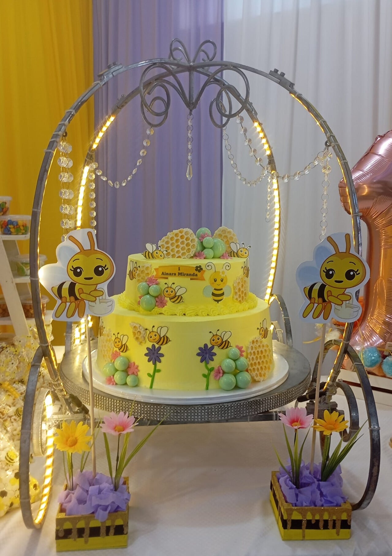 Carruaje de 1 con luz