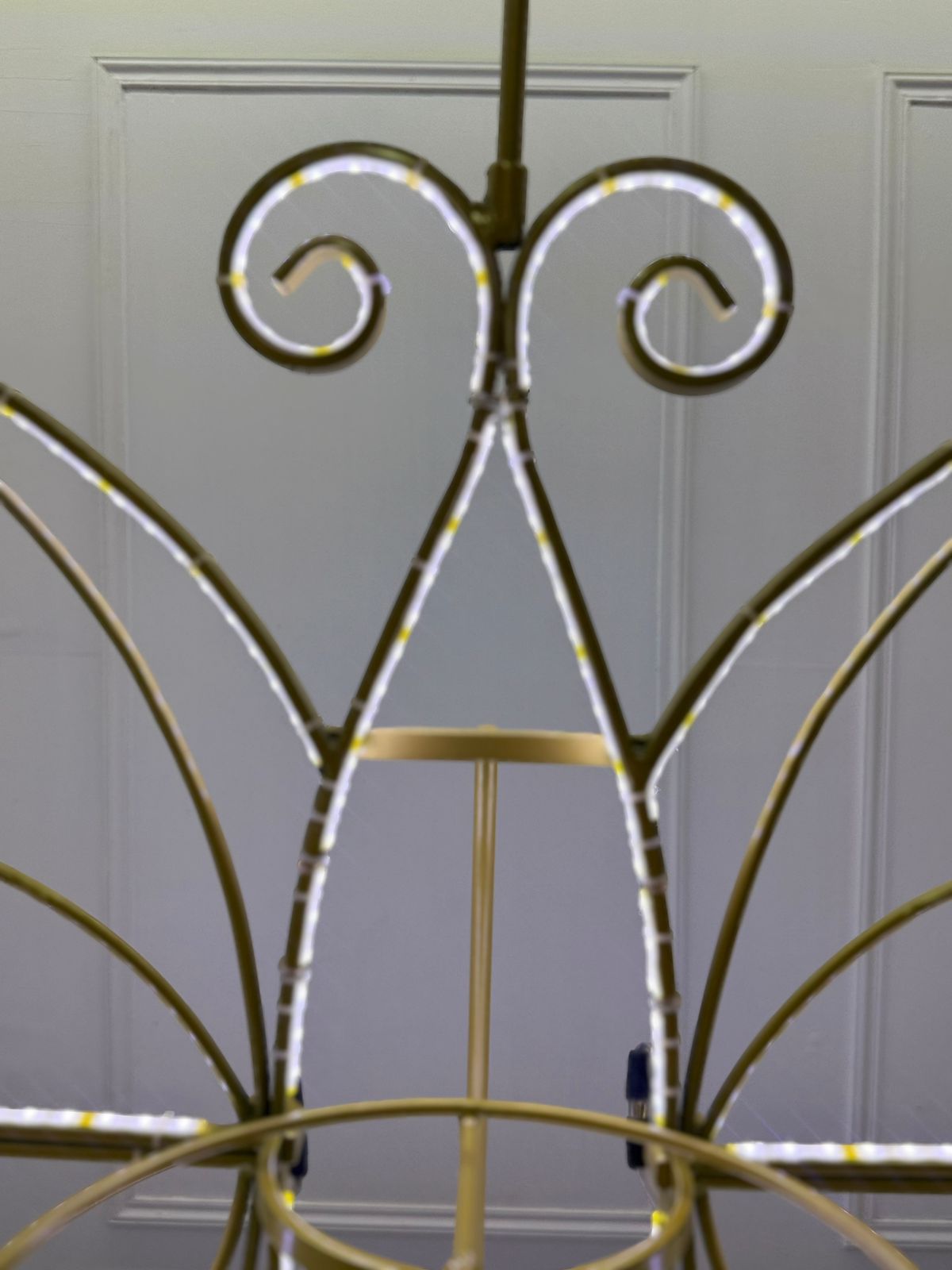 Mariposa de 10 ORO con luz