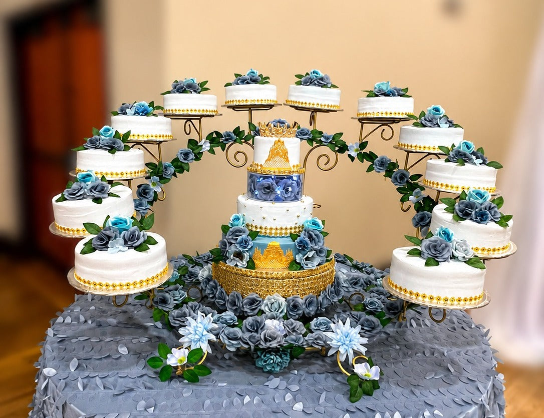 Set de Soportes de acrílico con luz de pila